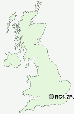 UK Postcode map