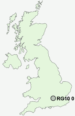 UK Postcode map