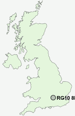 UK Postcode map