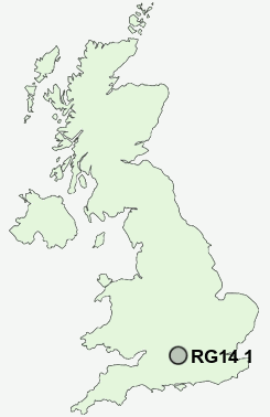 UK Postcode map