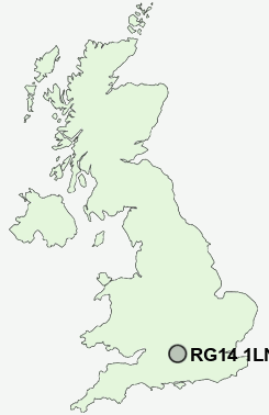 UK Postcode map