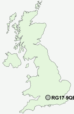 UK Postcode map