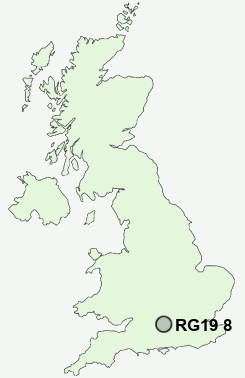 UK Postcode map