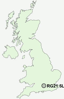 UK Postcode map