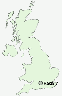 UK Postcode map