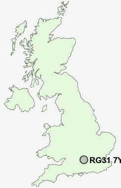 UK Postcode map