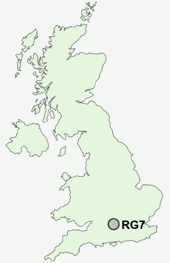 UK Postcode map