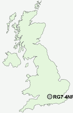 UK Postcode map