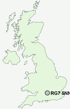 UK Postcode map