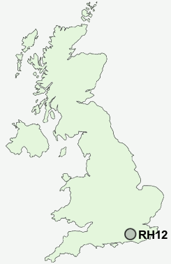 UK Postcode map