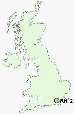 UK Postcode map