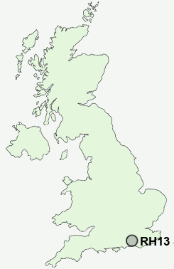 UK Postcode map