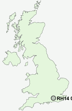 UK Postcode map