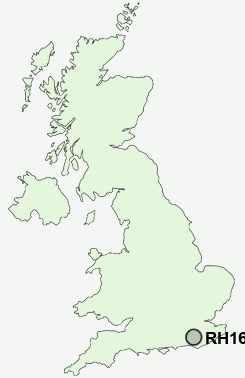 UK Postcode map