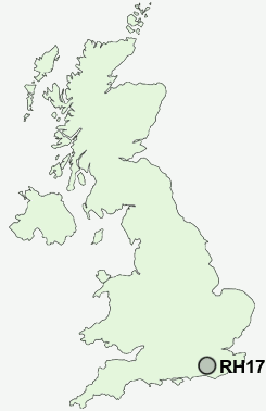 UK Postcode map