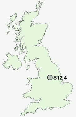 UK Postcode map