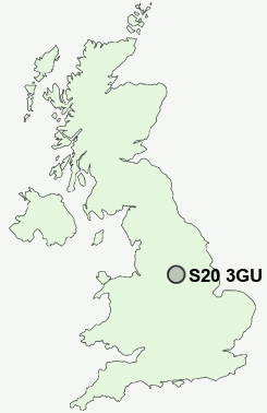 UK Postcode map