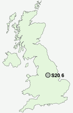 UK Postcode map