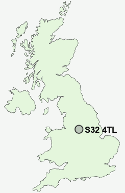 UK Postcode map