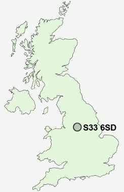 UK Postcode map