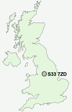 UK Postcode map