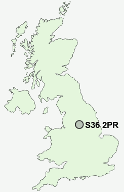 UK Postcode map