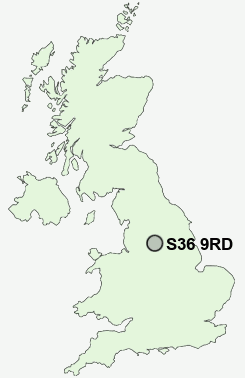 UK Postcode map