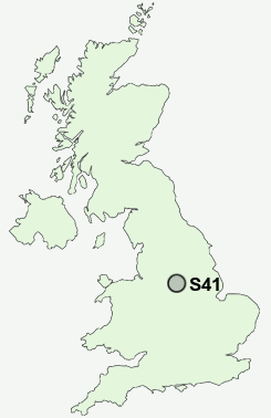 UK Postcode map