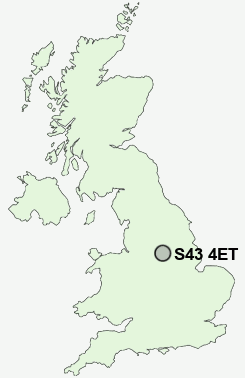 UK Postcode map