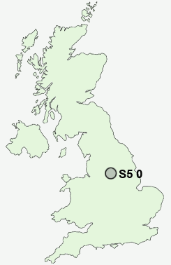 UK Postcode map