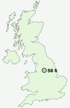 UK Postcode map