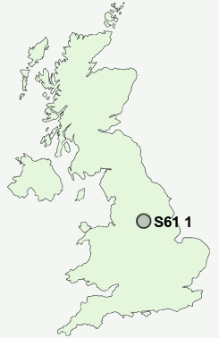 UK Postcode map