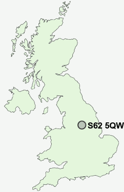 UK Postcode map