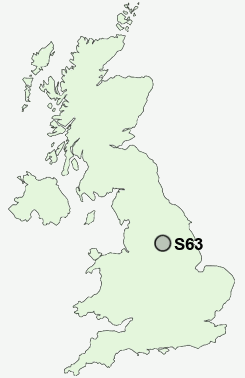 UK Postcode map