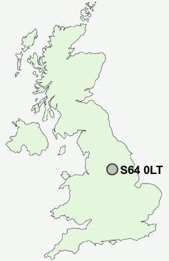 UK Postcode map