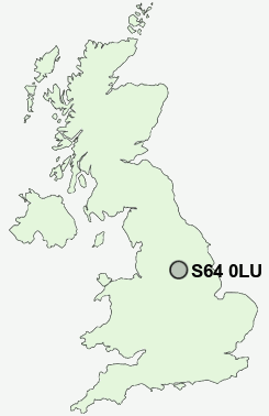 UK Postcode map