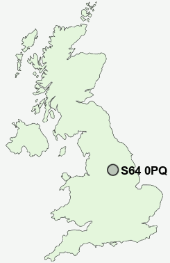 UK Postcode map