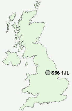 UK Postcode map