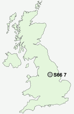 UK Postcode map