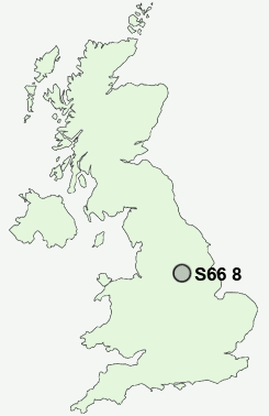 UK Postcode map