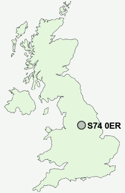 UK Postcode map