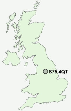 UK Postcode map