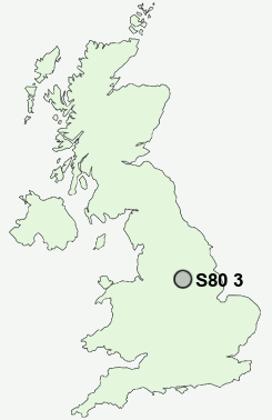 UK Postcode map