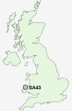 UK Postcode map