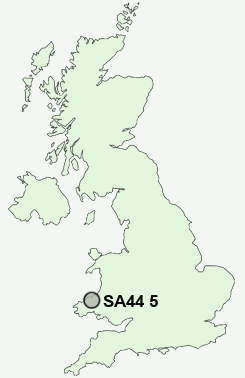 UK Postcode map