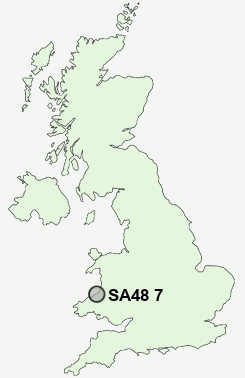 UK Postcode map