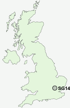 UK Postcode map