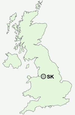 UK Postcode map