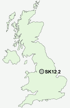 UK Postcode map