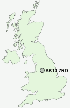 UK Postcode map